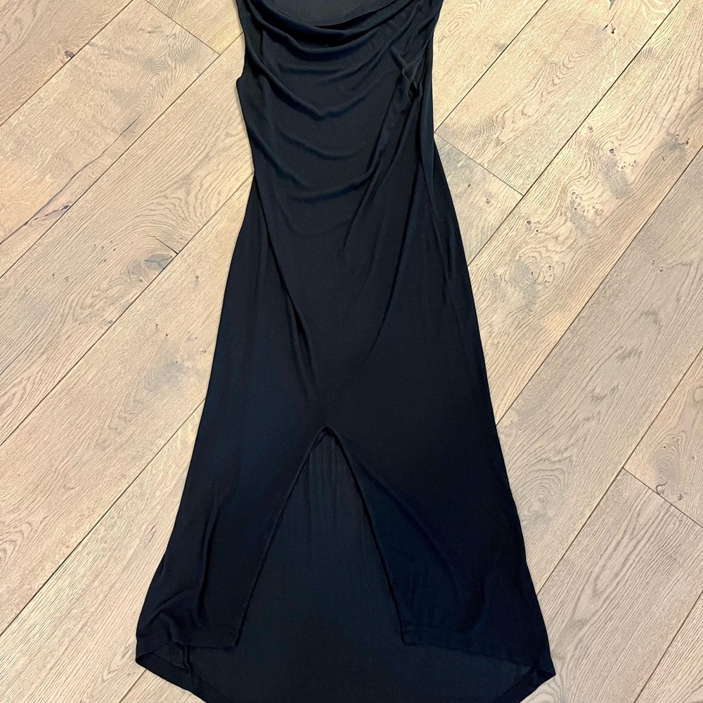 AGAIN Los Angeles Baby Rib Ellen Maxi dress L